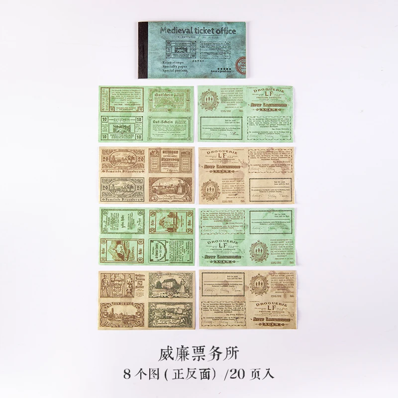 

Блокноты Alideco, набор из 20 шт.