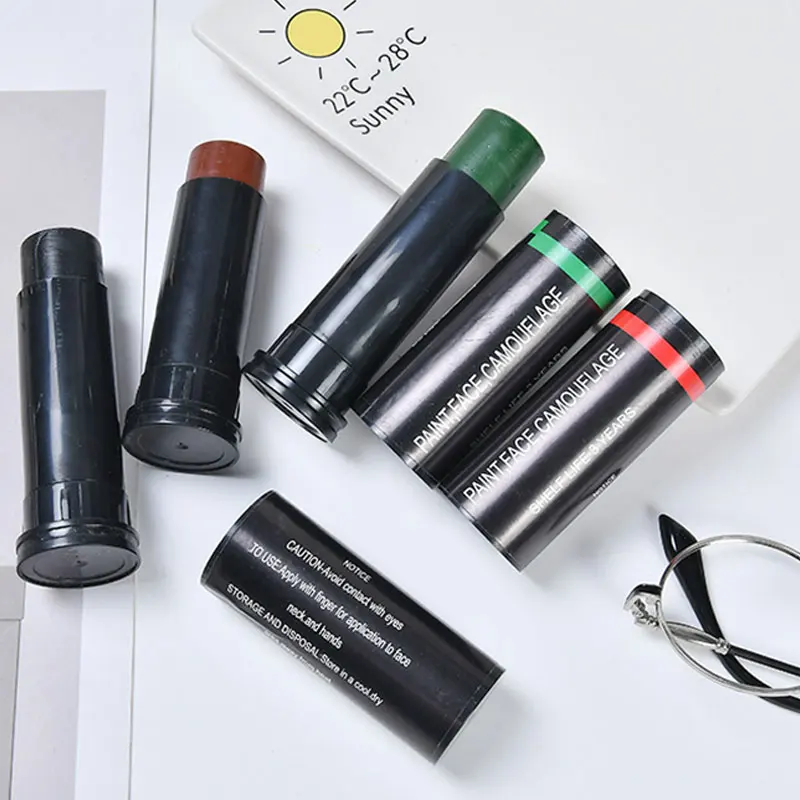 Рождественская камуфляжная масляная краска для тела долговечная