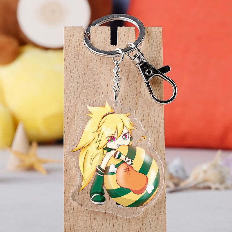 

Anime Aotushijie Cosplay Keychain Acrylic Cartoon Car Bag PendantKey Holder Chain AccessoriesKeyrings