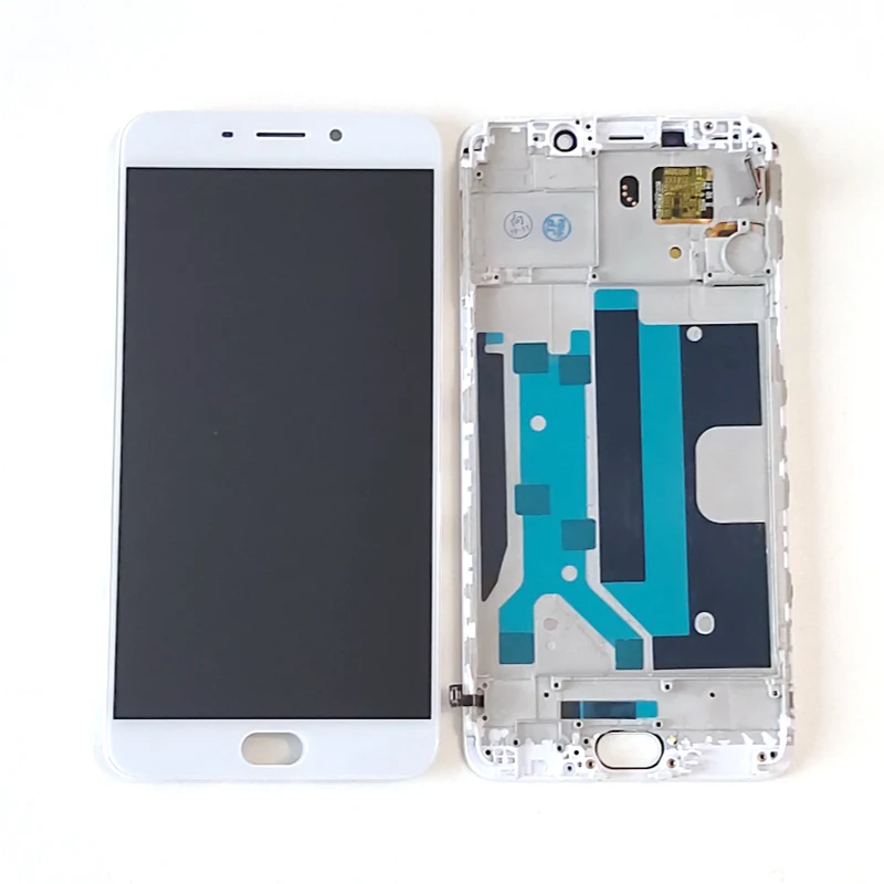 Axisinternational для 6," Oppo R9 Plus X9079 ЖК-дисплей+ сенсорная панель дигитайзер с рамкой для Oppo R9 Plus дисплей