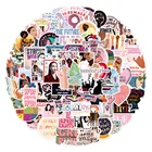 Наклейки женские феминистские с граффити, 103050100 шт.