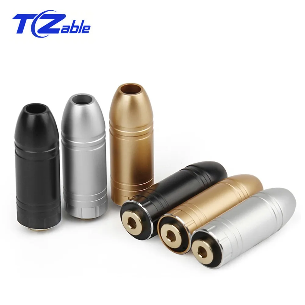 Женский 2 5 мм штекерь баланса 4-полюсный стерео Hi-Fi наушники Джек Припоя Аудио