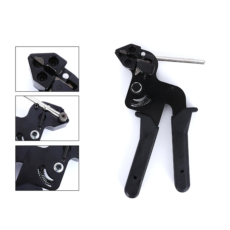 Пистолет для кабельных стяжек из нержавеющей стали щипцы на молнии |