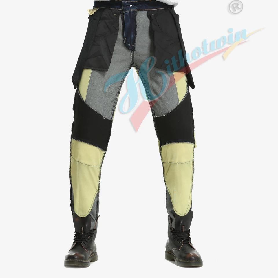 Новинка лета весна осень джинсы для езды одежда мотоцикла плюс бархатные мужские