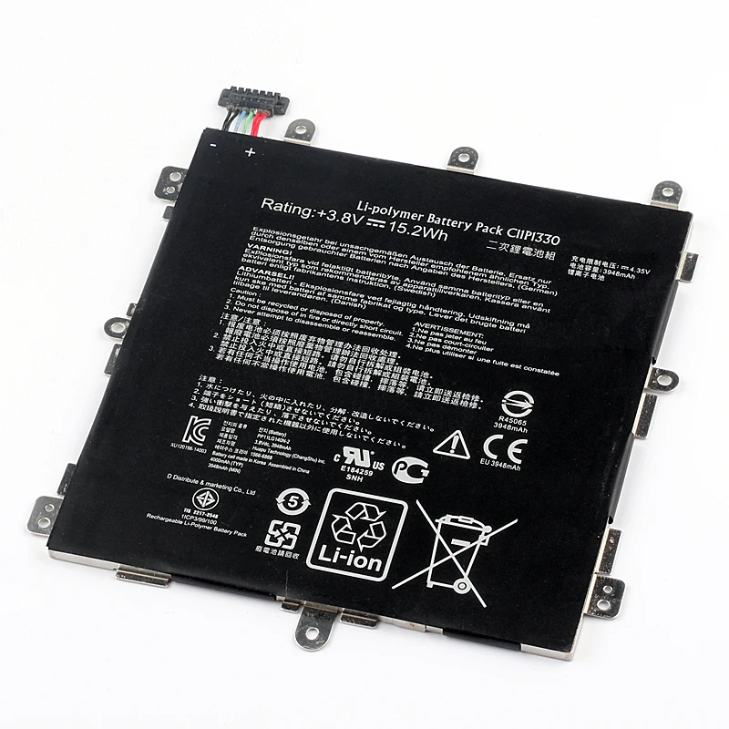Оригинальный аккумулятор C11P1330 для ASUS MeMO Pad 8 ME581CL K01H K015 ME8150C 3948 мА · ч с инструментом
