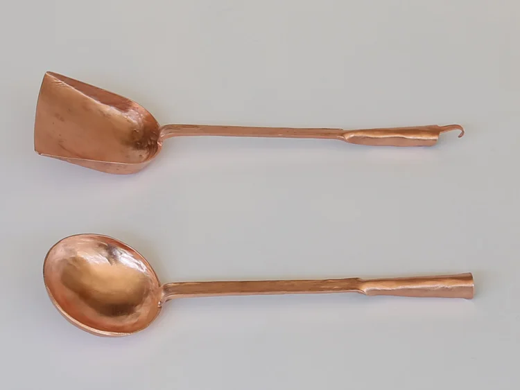 1 шт. ложка для столовой ложки из чистой меди | Дом и сад