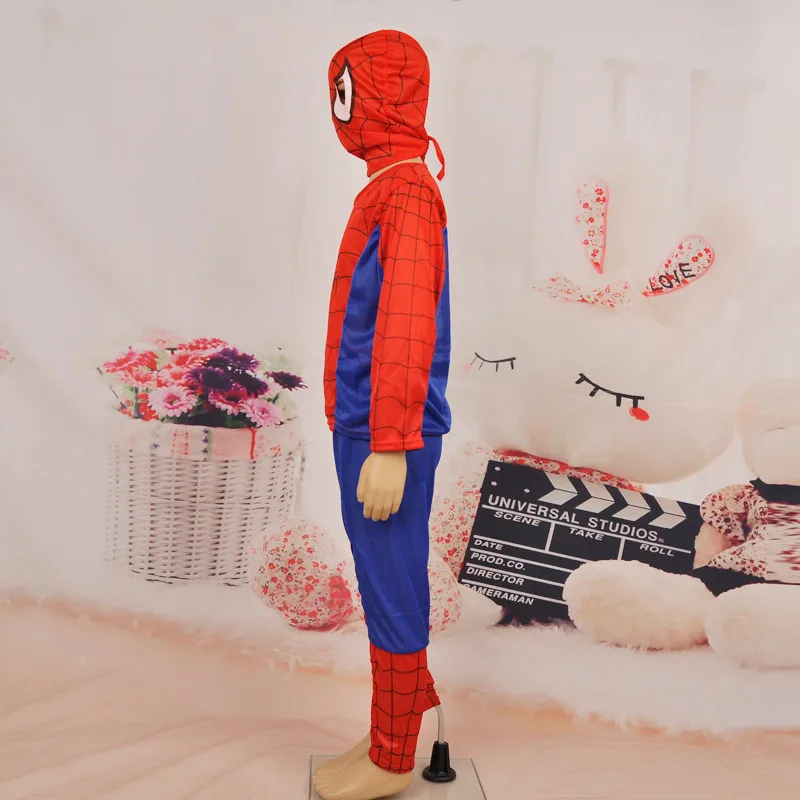 Костюм супергероя на Хэллоуин костюмы Бэтмена Супермена детская одежда вечерние