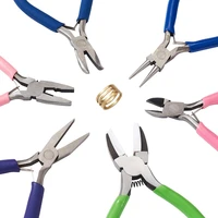 1pc1set diy pliers flat nose pliers bent nose pliers round nose pliers side cutting pliers jewelry pliers for diy jewelry tools