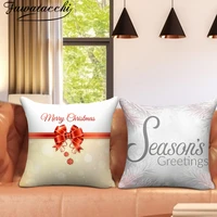 fuwatacchi merry christmas cushion cover xmas gift printed throw pillow covers for home sofa square decor pillowcase funda cojin