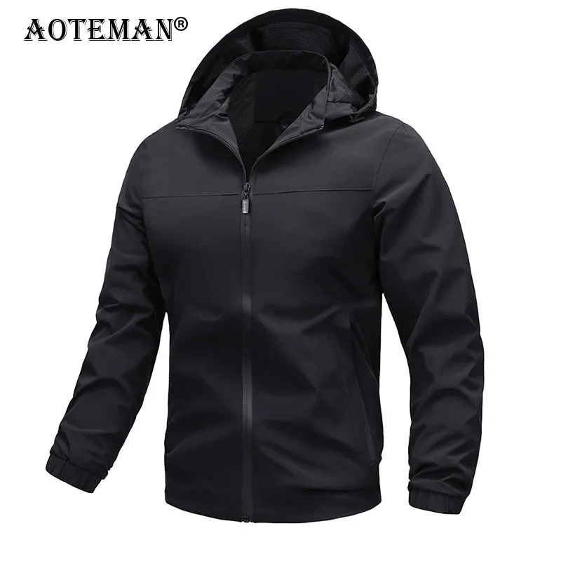 

Men Jackets Waterproof Outdoor Coats Men Windbreaker Outwears Windproof Spring Autumn Jacket Camping Hiking Men Clothing LB153