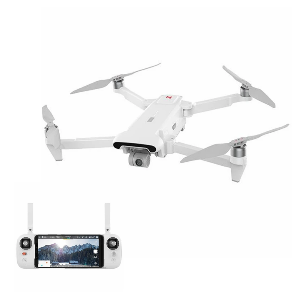 Hipac FIMI X8SE 2020 Дрон GPS с 4K Камера Full HD 35 минут 3 осевой и портативный монопод шарнирным