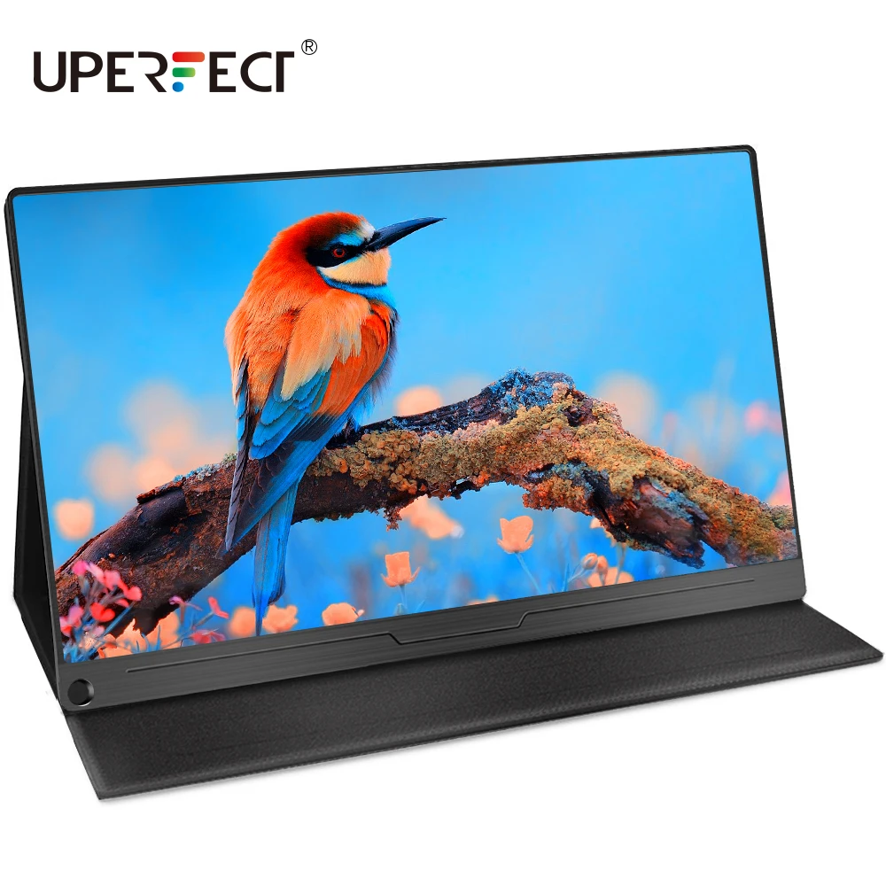 저렴한 UPERFECT-15.6 인치 휴대용 모니터 노트북 PC IPS 4K UHD 외부 화면 모바일 LCD 디스플레이, USB C Xbox PS4 스위치 HDMI