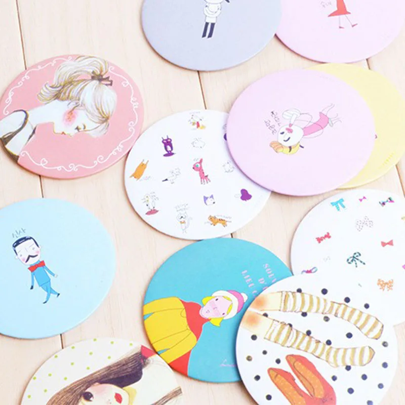 MR. STRONG 1 шт. мини зеркала для макияжа кавайные косметические девочек карманное