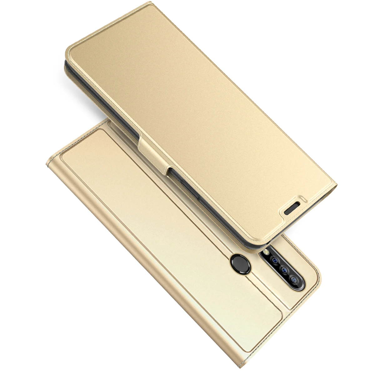 Для Oukitel C16 C17 Pro Чехол из искусственной кожи флип-чехол с подставкой Чехол с карманом для всего тела с держателями для карт для Oukitel C16 Pro Чехол