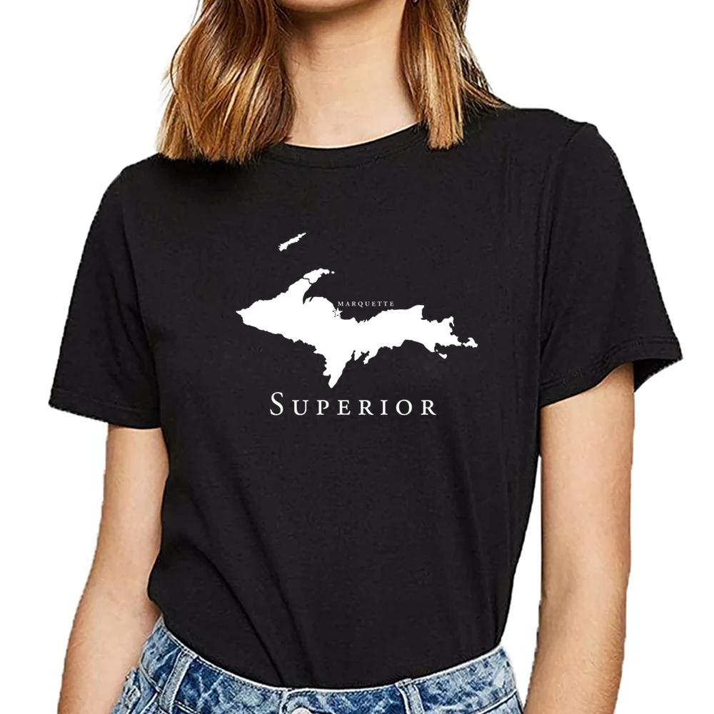 

Tops T Shirt Women superior Basic Black Print Female Tshirt