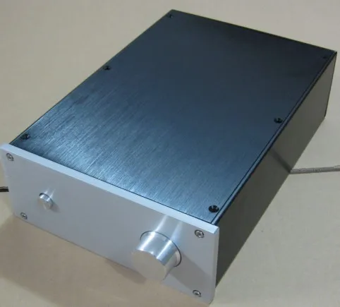 JC229 полностью алюминиевый корпус усилителя мощности шасси DIY предварительного