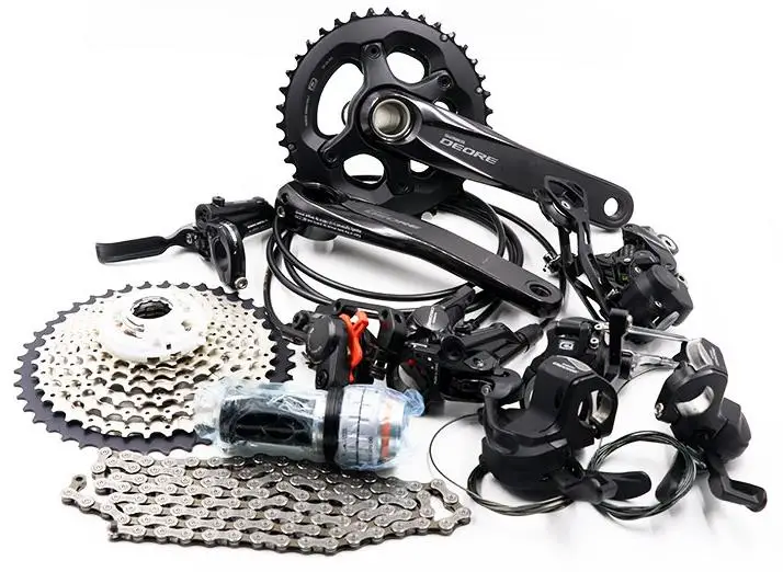 DEORE M6000 Groupset 20S 30S MTB велосипед groupset гидравлический тормоз 175 мм|Велосипедный