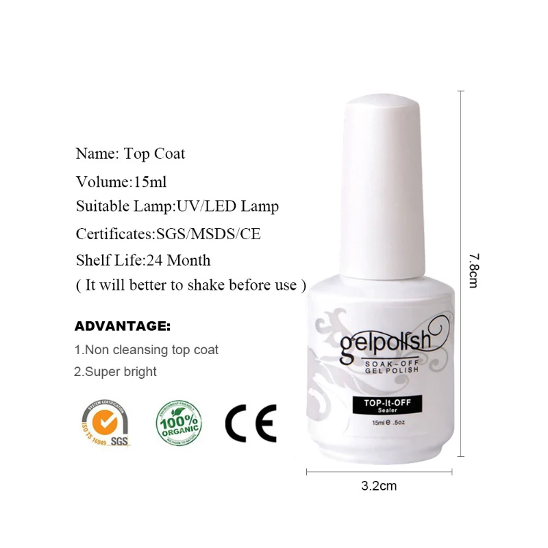 Катунесс грунт для геля UV верхнего и основного покрытия без салфетки для наращивания ногтей 15 мл прозрачный.