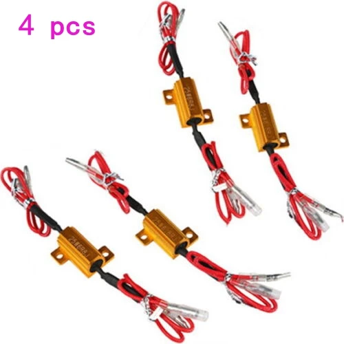 

Motor Load Resistors LED Turn Signals Flash Rate Controllers For ALL MOTORCYCLE