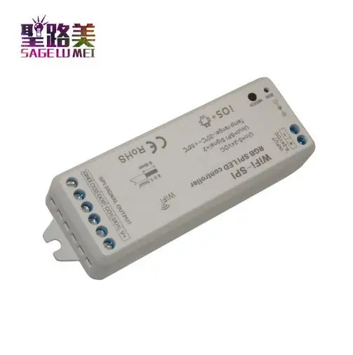 DC5V-24V RGB SPI WiFi светодиодный контроллер Поддержка WS2811 WS2812B SM16703 LPD6803 WS2801 UCS1903 sk6812 IC