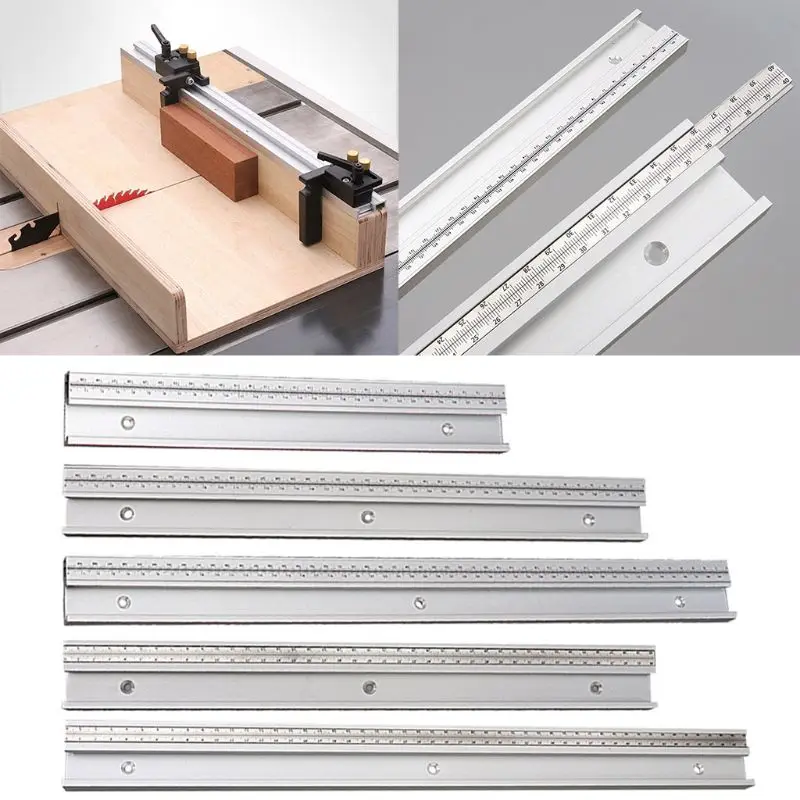 45 Тип Т трек со шкалой Калибр треков слот Miter DIY Настольная пила верстак