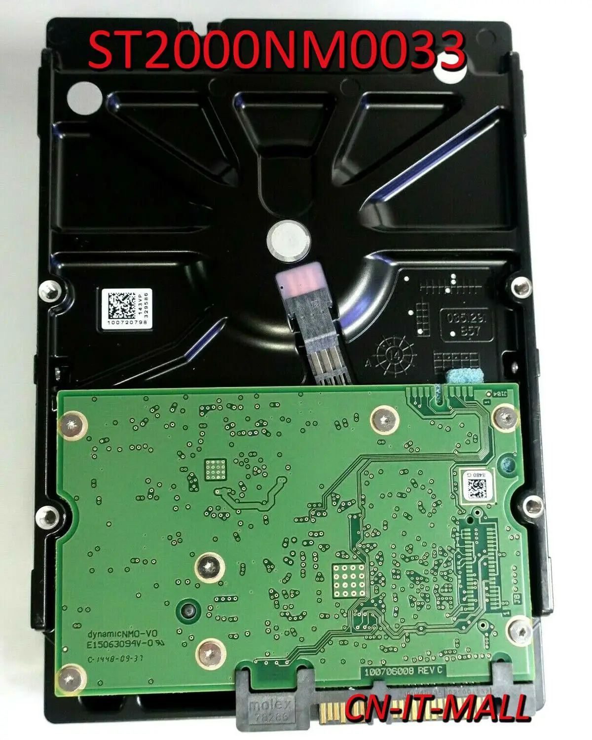 Новый внутренний жесткий диск Seagate Constellation ES.3 ST2000NM0033 7200 об/мин 128 Мб кэш SATA 6 0 3 5