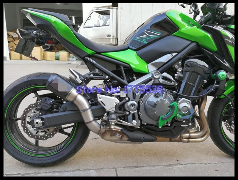 Глушитель выхлопной трубы из титанового сплава Z900 2012 2021 для мотоцикла выхлопная