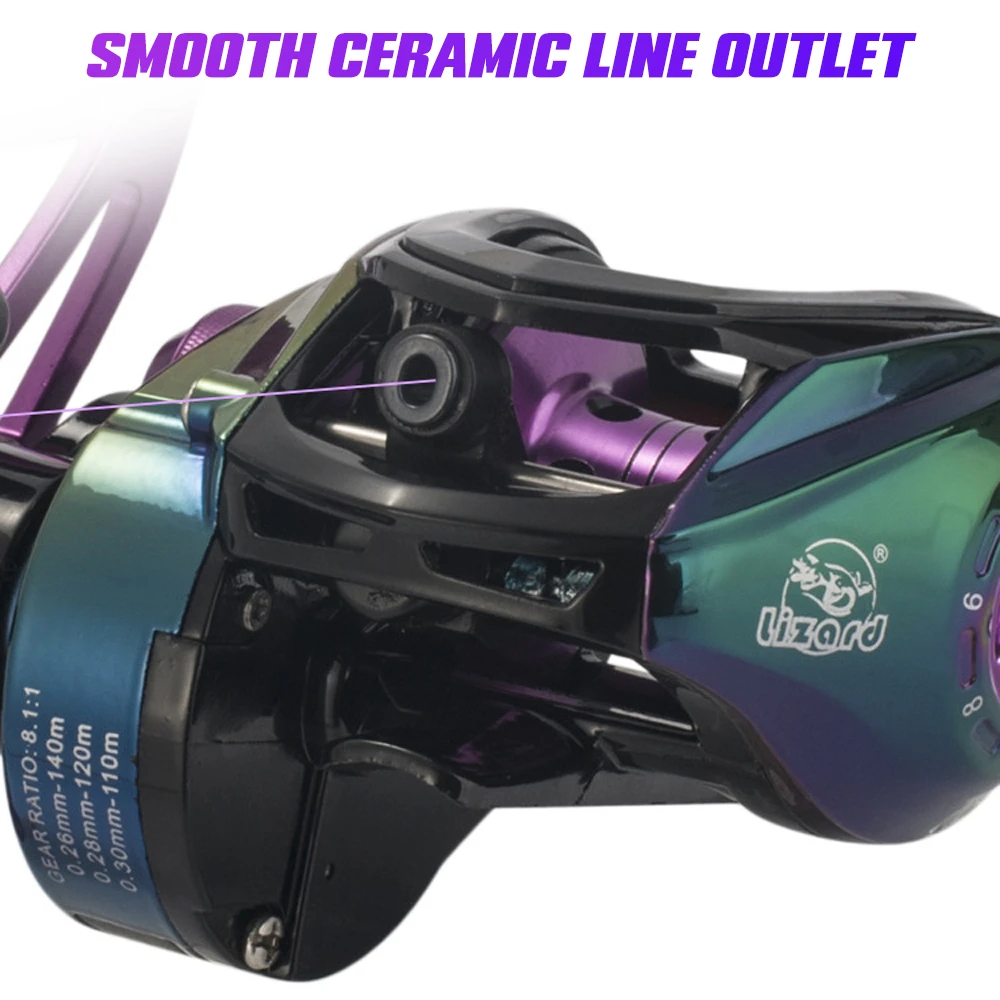 

Spinning 19+1 BB Fishing Reel 8.1:1 Baitcasting Fishing Reel Ultra Light Smooth Bait Casting Reel Fishing Reel Accessoires