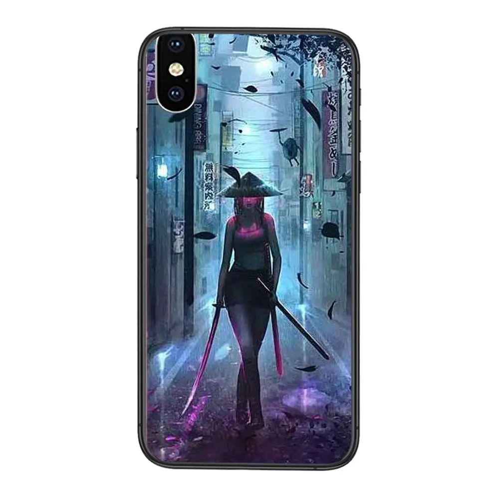 Дешевый мягкий чехол для телефона Huawei P50 P40 P30 Lite P Smart Z 2019 2020 2021 Япония Самурай
