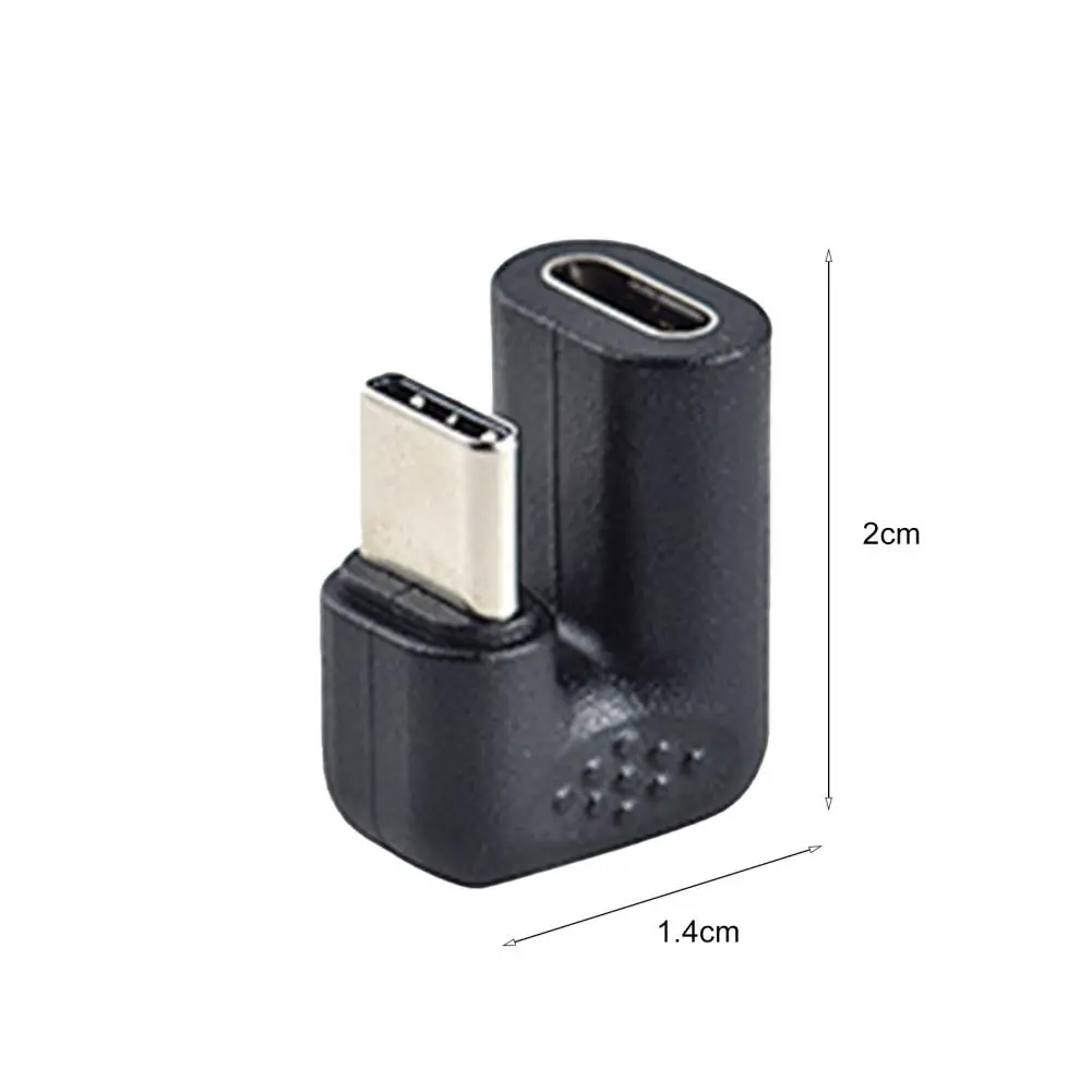 U-образный 360 ° угловой USB 3. 0 Type-C штекер-гнездо к микро-USB гнезду OTG USB-C адаптер