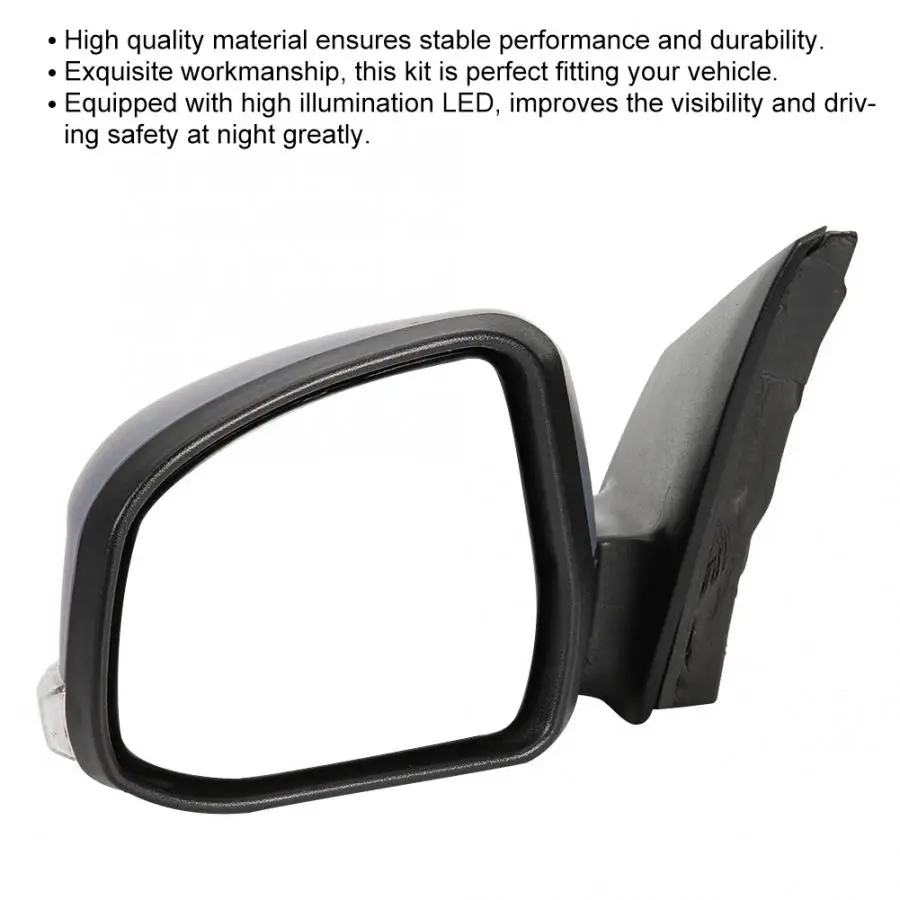 Электрическое Левое зеркало заднего вида с поворотным сигналом светильник