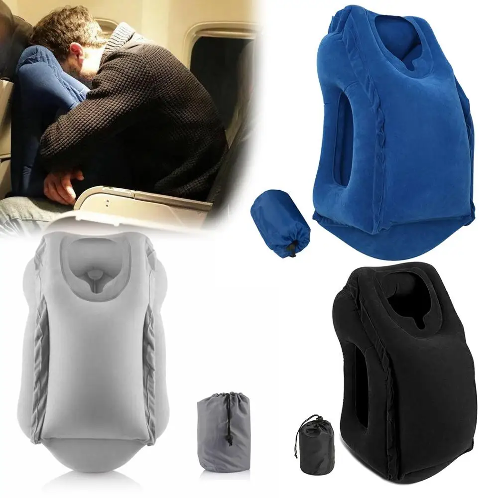 Inflatable pillow Air Cushion travel pillows | Дом и сад