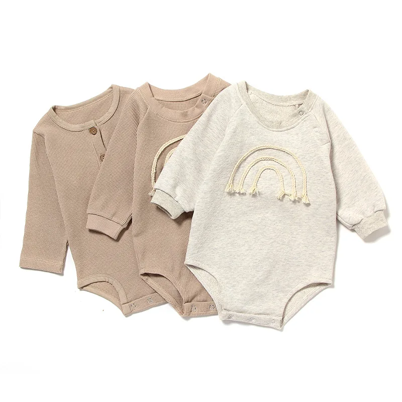 

Newborn girl winter clothing long sleeve bodysuit for baby long sleeve bodysuit
