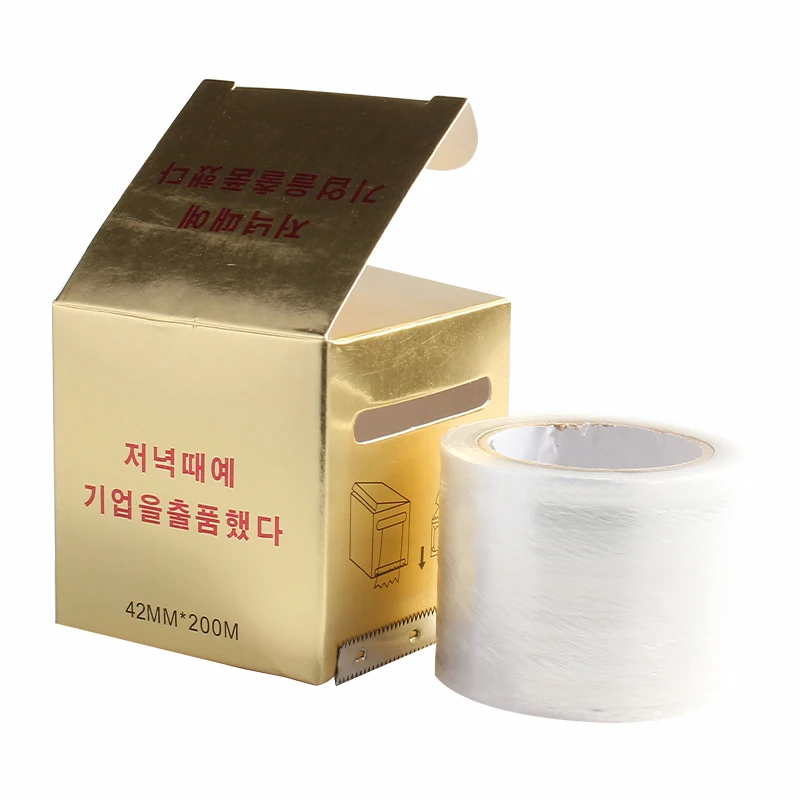 

Tattoo Embroidery Barrier Film Plastic Wrap 42mm*200m Semi-permanent Makeup Preservative Film Tattoo Accessories Eyebrow Cover