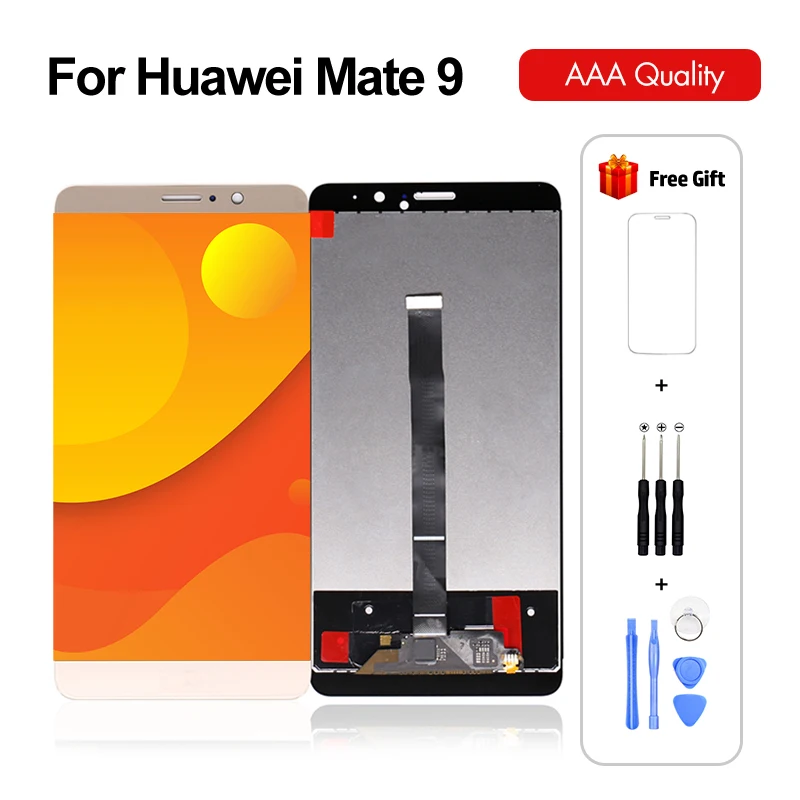 Для HUAWEI Mate 9 ЖК дисплей сенсорный экран дигитайзер для Huawei LCD Mate9 MHA L09 L29 замена