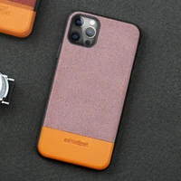 canvas leather phone case for iphone 13 pro max 12 mini 12 11 pro max x xr xs max se 2020 magnetic 360 full protective cover