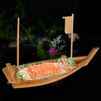 creative dragon boat luxury tatu boat dry ice boat tatu platter sushi table container japanese cuisine sushi boat plate set