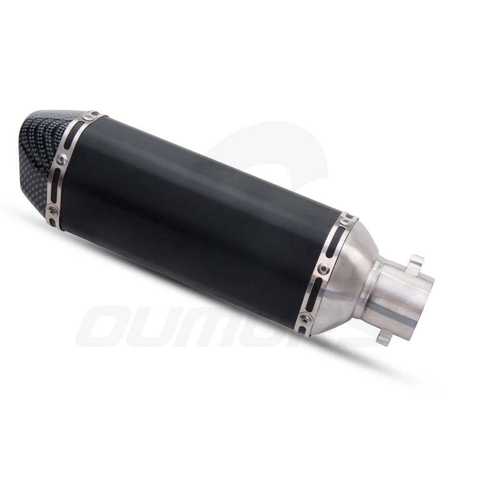 Универсальный глушитель выхлопной трубы для мотоцикла Akrapovic Yamaha FZ6 R1 ER6N CBR250 600 MT07