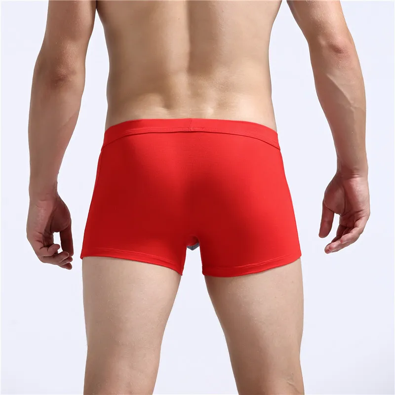 Мужские трусы-боксеры Escroto Pouch нижнее белье из модала со средней посадкой дышащие