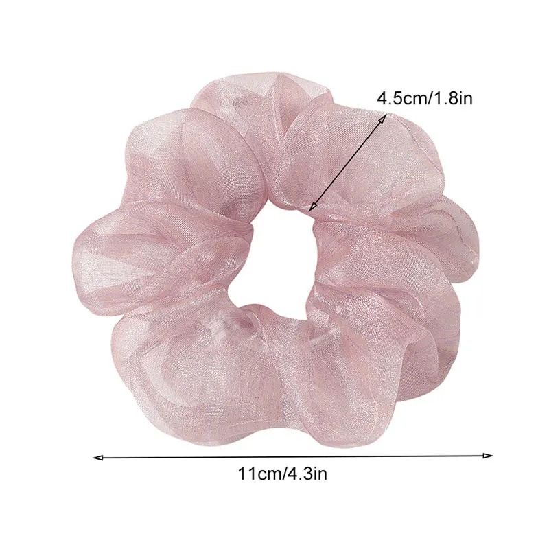 2020 летние сетчатые шифоновые Цветочные резинки для женщин и девочек эластичные