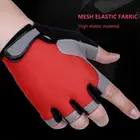 Перчатки мужские с открытыми пальцами, тактические митенки для велоспорта, фитнеса, занятий спортом на открытом воздухе, солнцезащитные Нескользящие дышащие тонкие