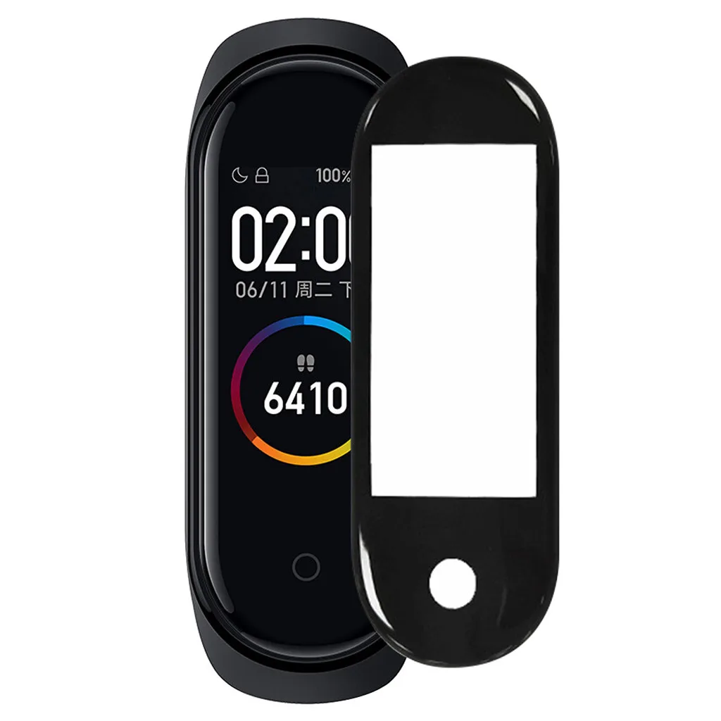 2 шт. Взрывобезопасное прозрачное закаленное стекло для защиты экрана Xiaomi Band