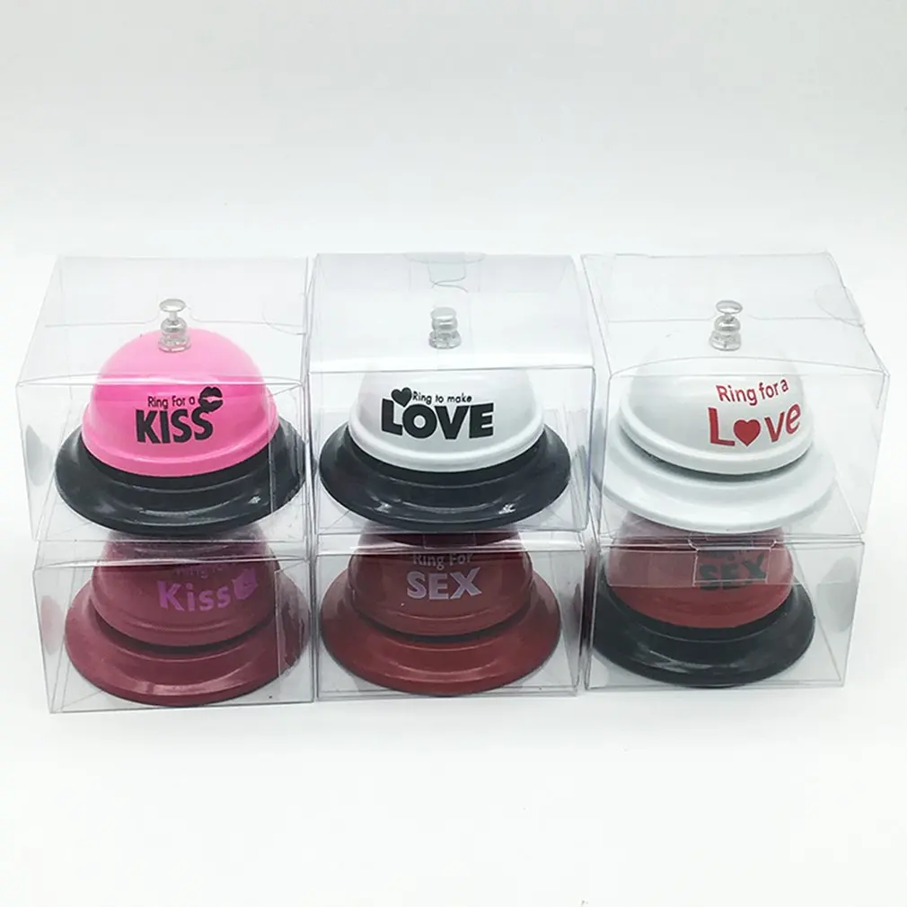 Кольцо колокольчик Динь кольцо пара игр Флирт любовь эротические игрушки
