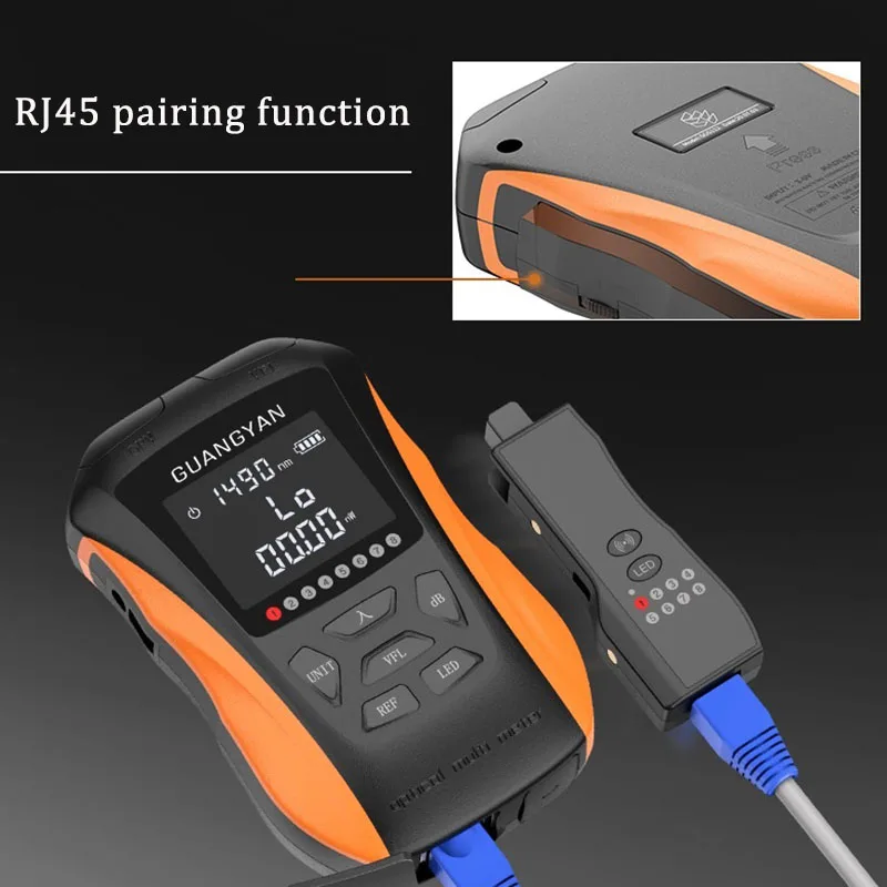 6-in-1 LED OPM VFL Multi-function Optical Power Meter Network Cable Tester Visual Fault Locator fiber optic tester 5km~15km | Мобильные