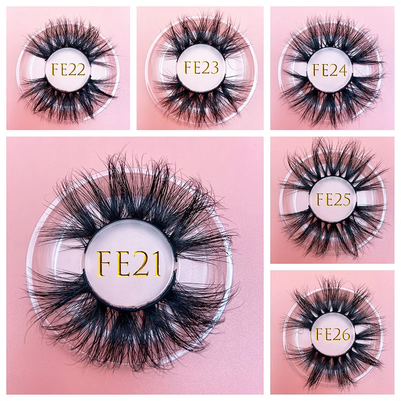 

Wholesale MIKIWI 25mm 3D MINK Lashes 20/40/60 pairs False Eyelash In Bulk Custom Cases Labels Soft Dramatic Long Makeup Lashes