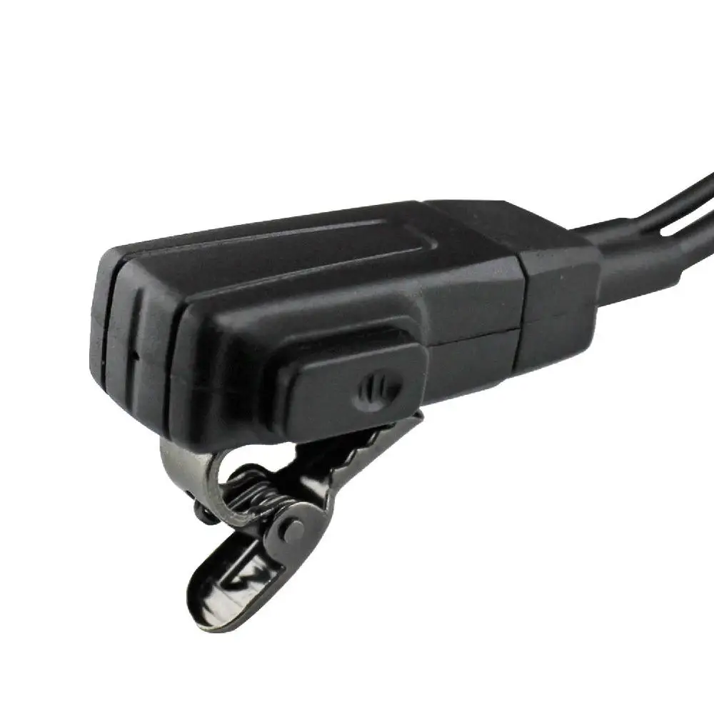 2 Pin PTT MIC иди и болтай Walkie talkie гарнитура Тайное Акустическая трубка In-ear наушник для