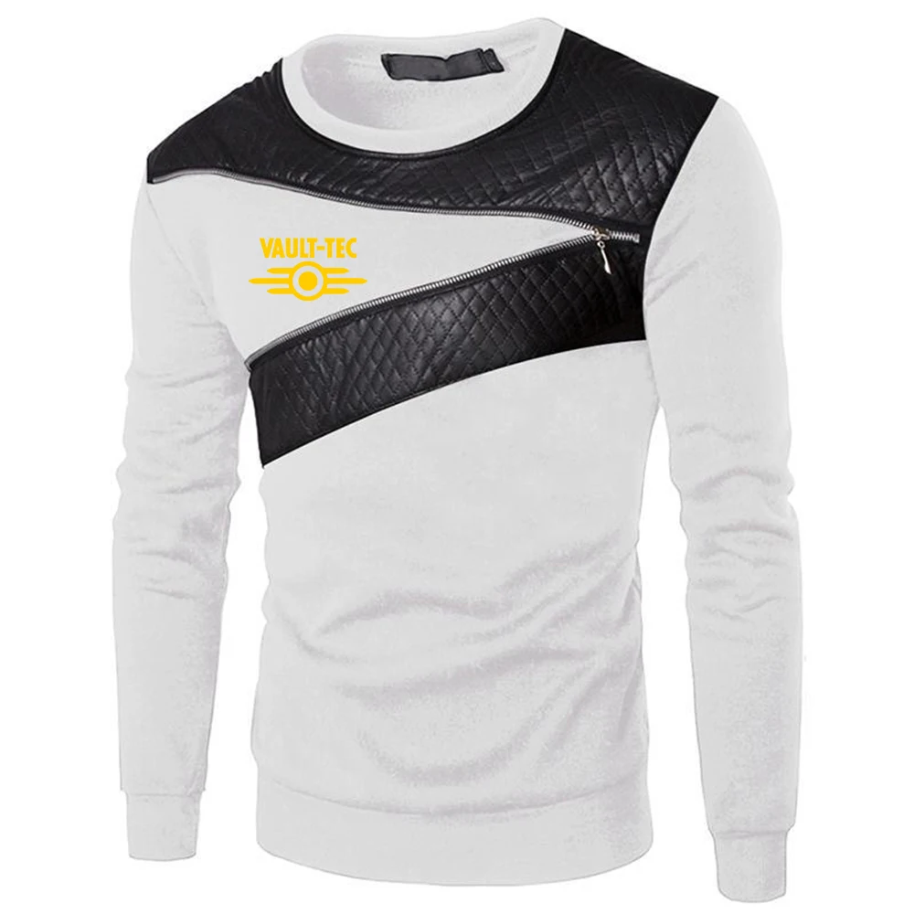 Мужской спортивный костюм с принтом длинным рукавом и молнией - купить по