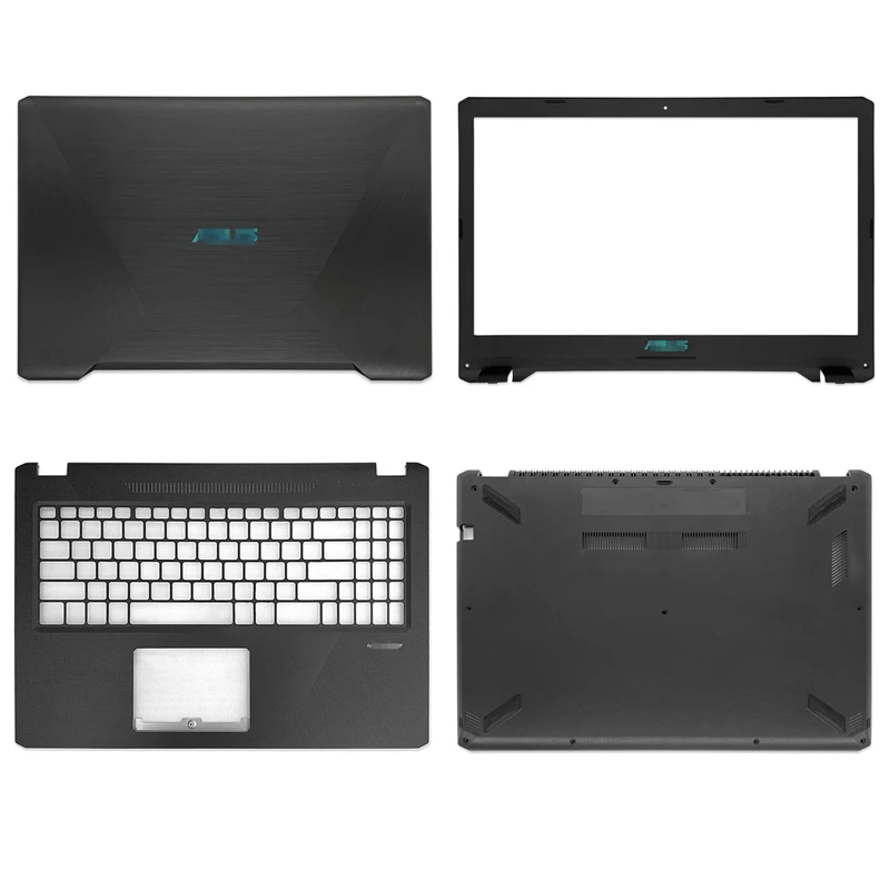 

New Laptop Housing Cover For ASUS X570 X570U X570UD YX570U YX570 LCD Back Cover/Front Bezel/Palmrest/Bottom Case Upper Top Shell