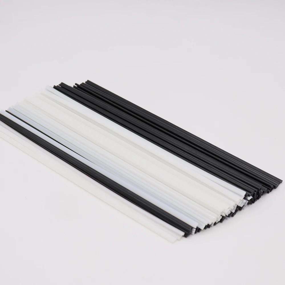 

Black/White length 25cm ABS/PP/PE/PPR plastic welding rods for car bumper repair tools hot air welder machine gun