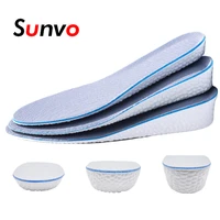 memory foam height increase insoles for men women shoes inserts sneakers heel lifting template eva material heightening insole